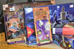 A COLLECTION OF HARRY POTTER RELATED MEMORABILIA AND COLLECTABLES, to include boxed Noble Collection