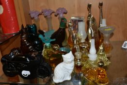 A LARGE COLLECTION OF AVON COSMETICS NOVELTY EAU DE COLOGNE BOTTLES, twenty seven bottles