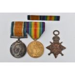 THREE WORLD WAR ONE MEDALS, to include a service medal, and Victory medal both awarded to 'S-17230