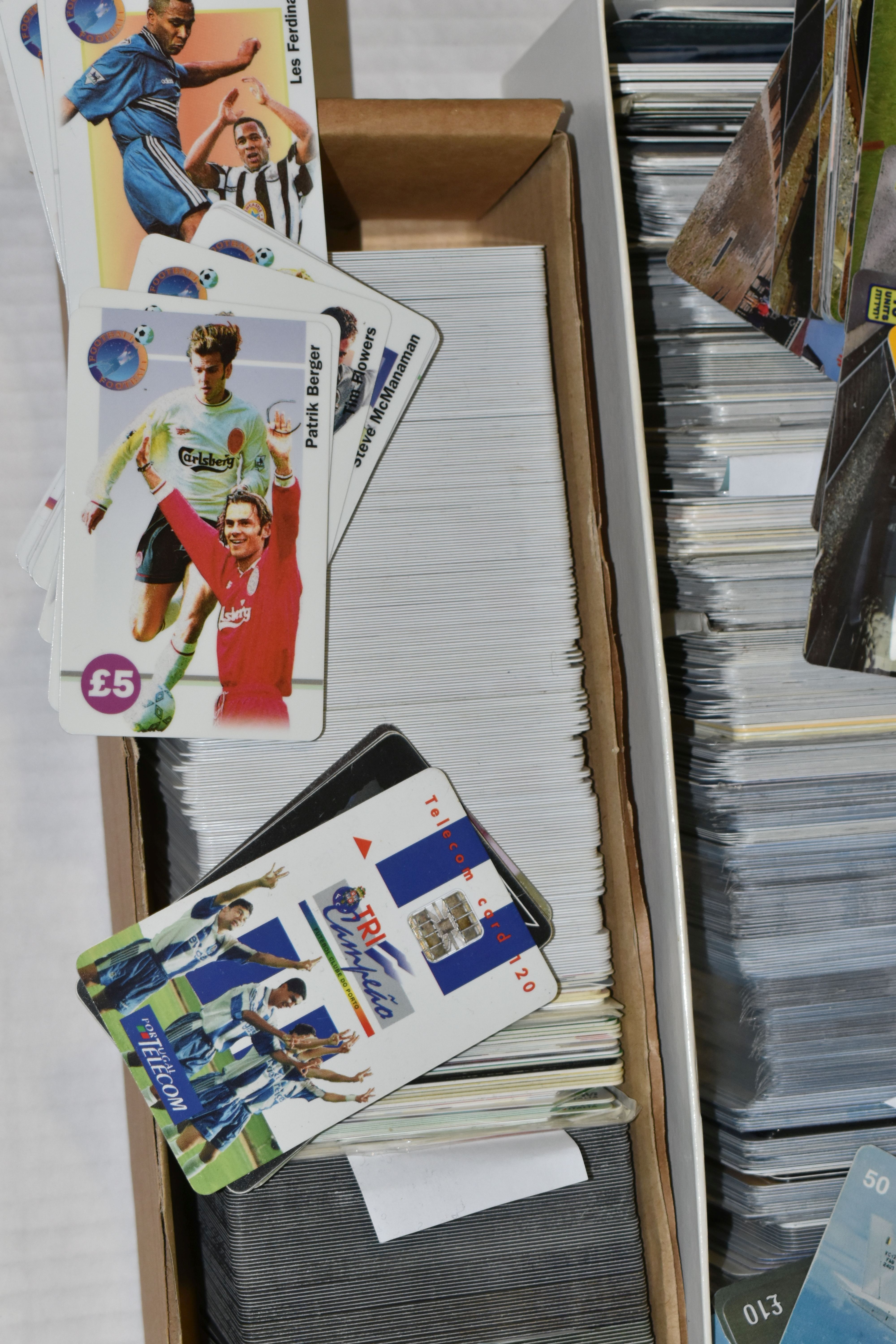 THREE BOXES OF PREPAID PHONECARDS, themes and designs comprising, Vintage sports advertising, - Image 2 of 4