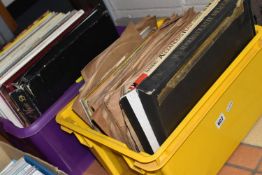 TWO BOXES OF LP AND 78RPM CLASSICAL RECORDS ETC, to include Handel, Strauss, Mendelssohn,