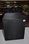A KLIPSCH R120SW POWERED SUB Condition Report in working order. No power cable