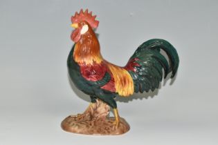 A BESWICK 'LEGHORN' COCKEREL, impressed mark 1892, height 24cm (1) (Condition Report: no obvious
