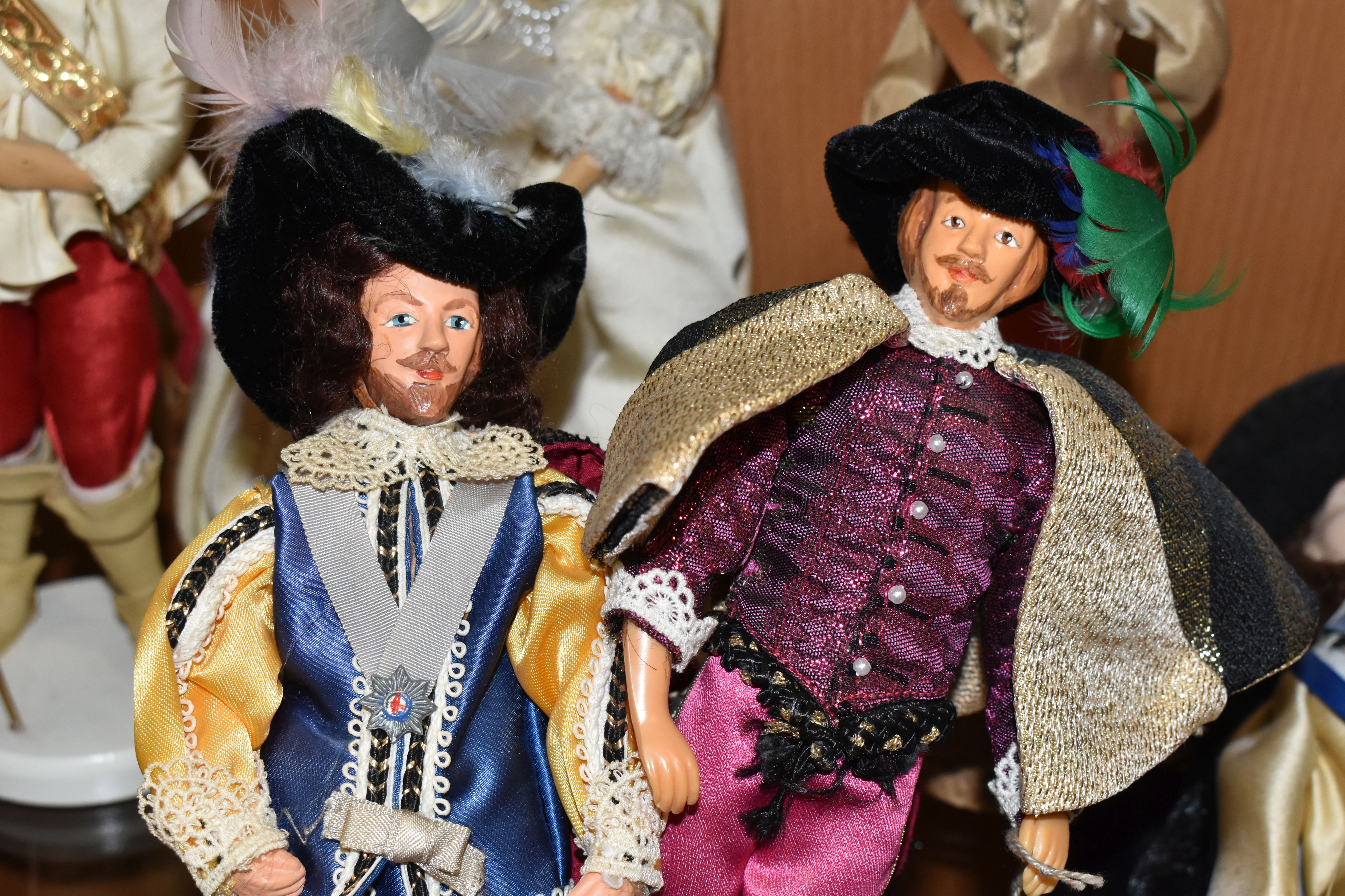 A COLLECTION OF KING CHARLES I THEMED PUPPETS AND DOLLS, ETC, including Devereaux Models of - Image 10 of 12