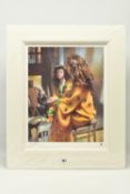 ROBERT LENKIEWICZ (1941-2002) 'ANNA IN YELLOW KIMONO AT LOWER COMPTON', a proof print edition on
