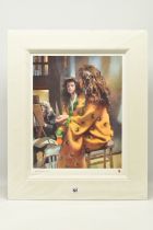 ROBERT LENKIEWICZ (1941-2002) 'ANNA IN YELLOW KIMONO AT LOWER COMPTON', a proof print edition on