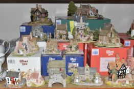 SEVENTEEN LILLIPUT LANE SCULPTURES FROM THE NORTH, mostly boxed and some deeds where mentioned,