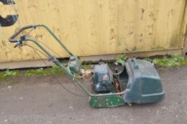 AN ATCO COMMODORE B14 PETROL LAWN MOWER with grass box (spares or repairs as missing parts but