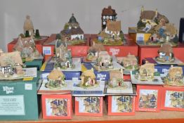 TWENTY ONE BOXED LILLIPUT LANE SCULPTURES FROM THE BRITISH COLLECTION, all with deeds unless