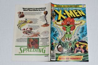 X-MEN NO. 101 MARVEL COMIC, first appearance of Phoenix, comic shows signs of wear, but all the