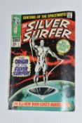 SILVER SURFER NO. 1 MARVEL COMIC, first solo Silver Surfer comic, comic shows signs of wear, but all