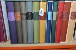 THE FOLIO SOCIETY, an eleven volume collection of the novels of Thomas Hardy comprising a six volume