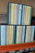 THE FABER LIBRARY, Five boxed sets of classic novels, each containing six titles (thirty in total)
