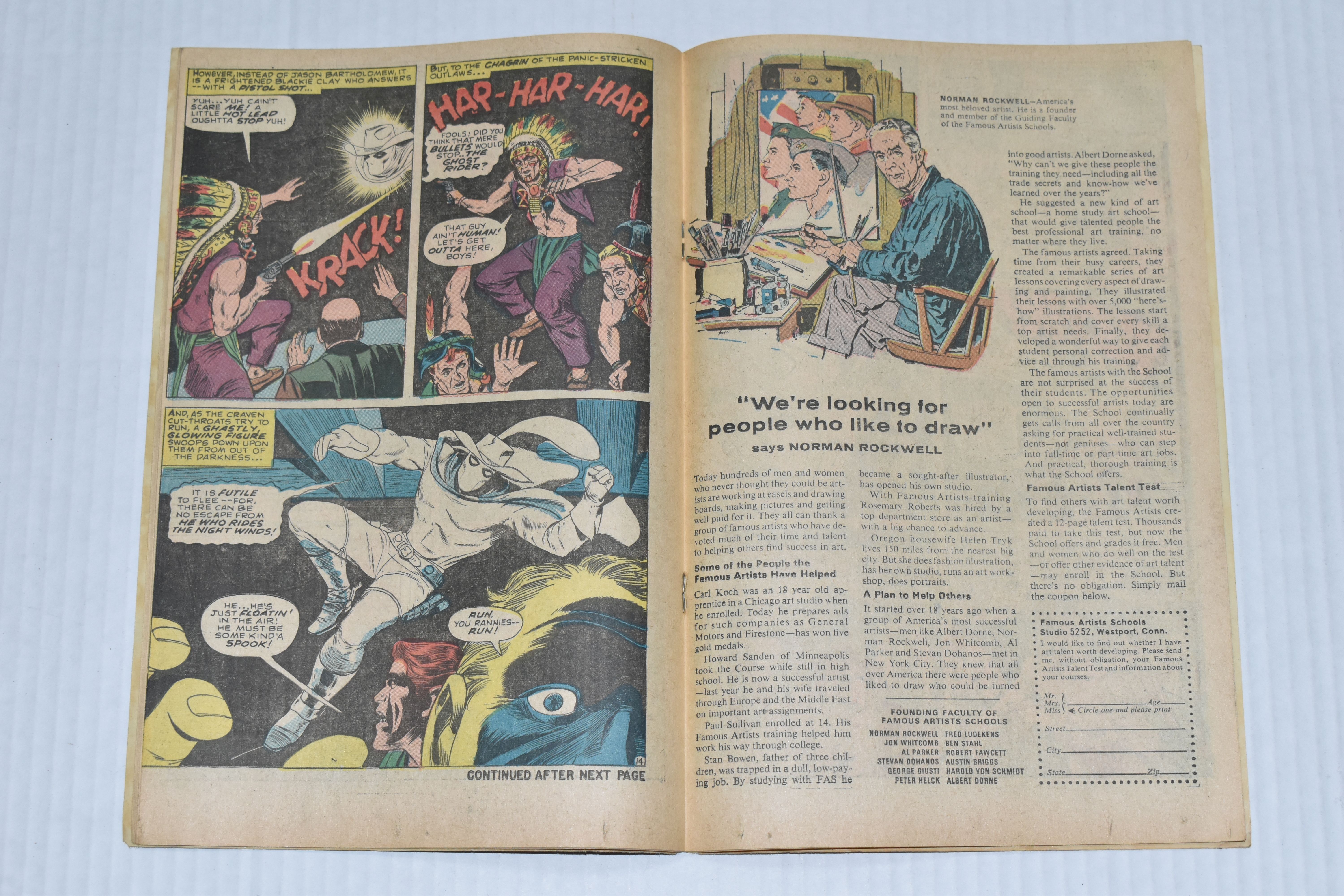 COMPLETE ORIGINAL GHOST RIDER VOLUME 1 MARVEL COMICS, features the first appearance of the - Image 25 of 25