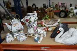 A COLLECTION OF FRANKLIN MINT PORCELAIN, comprising a franklin Mint 'The Imperial Puppy Of Satsuma',
