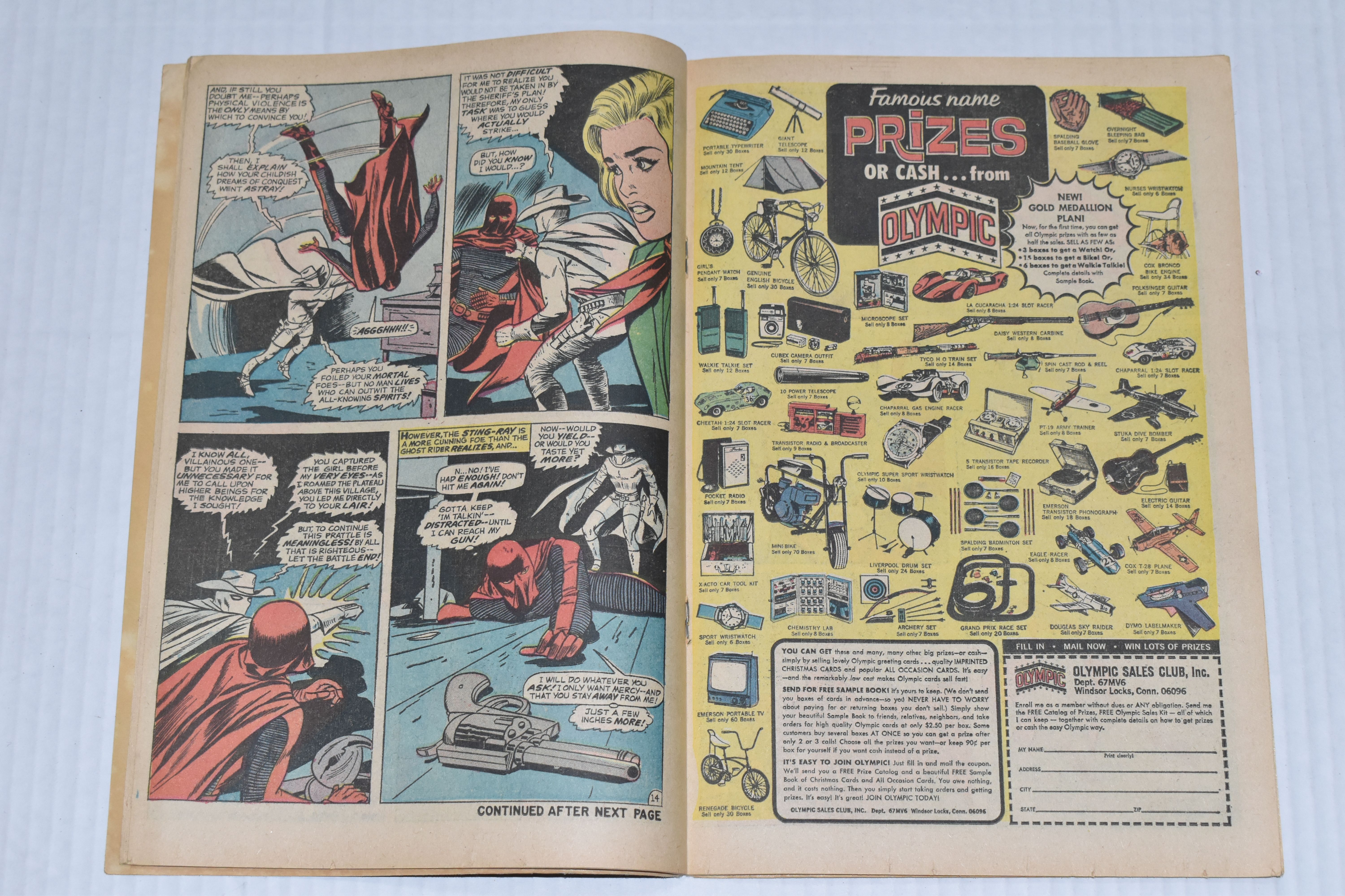 COMPLETE ORIGINAL GHOST RIDER VOLUME 1 MARVEL COMICS, features the first appearance of the - Image 16 of 25