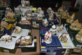 THIRTY NINE LILLIPUT LANE SCULPTURES FROM VARIOUS COLLECTIONS, mostly boxed but no deeds unless