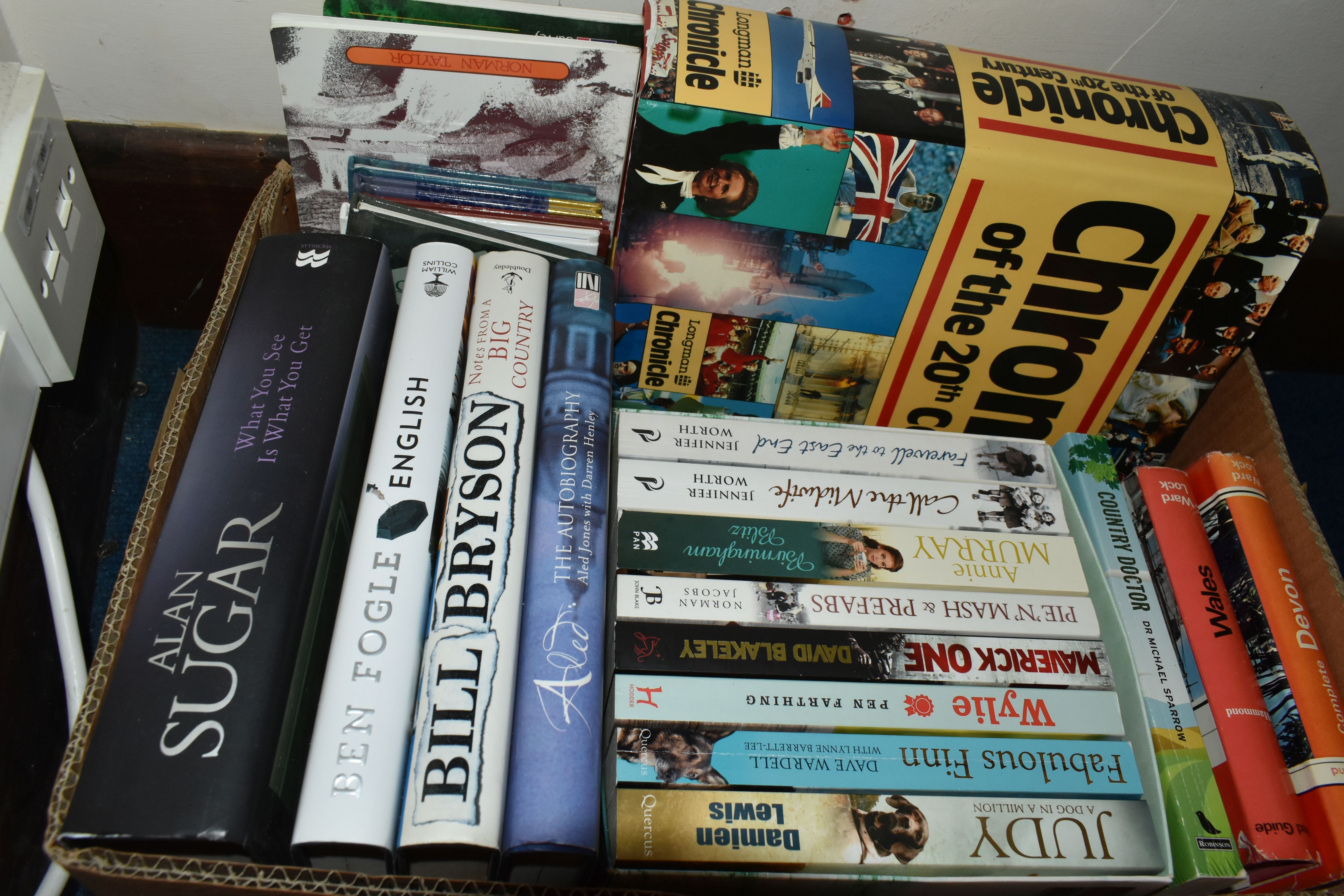 FOUR BOXES OF BOOKS, containing over eighty miscellaneous titles in hardback and paperback - Image 7 of 7