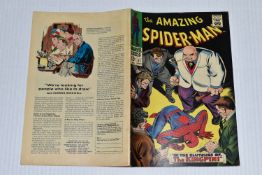 AMAING SPIDER-MAN NO. 51 MARVEL COMIC, second appearance of Kingpin, comic shows signs of wear,