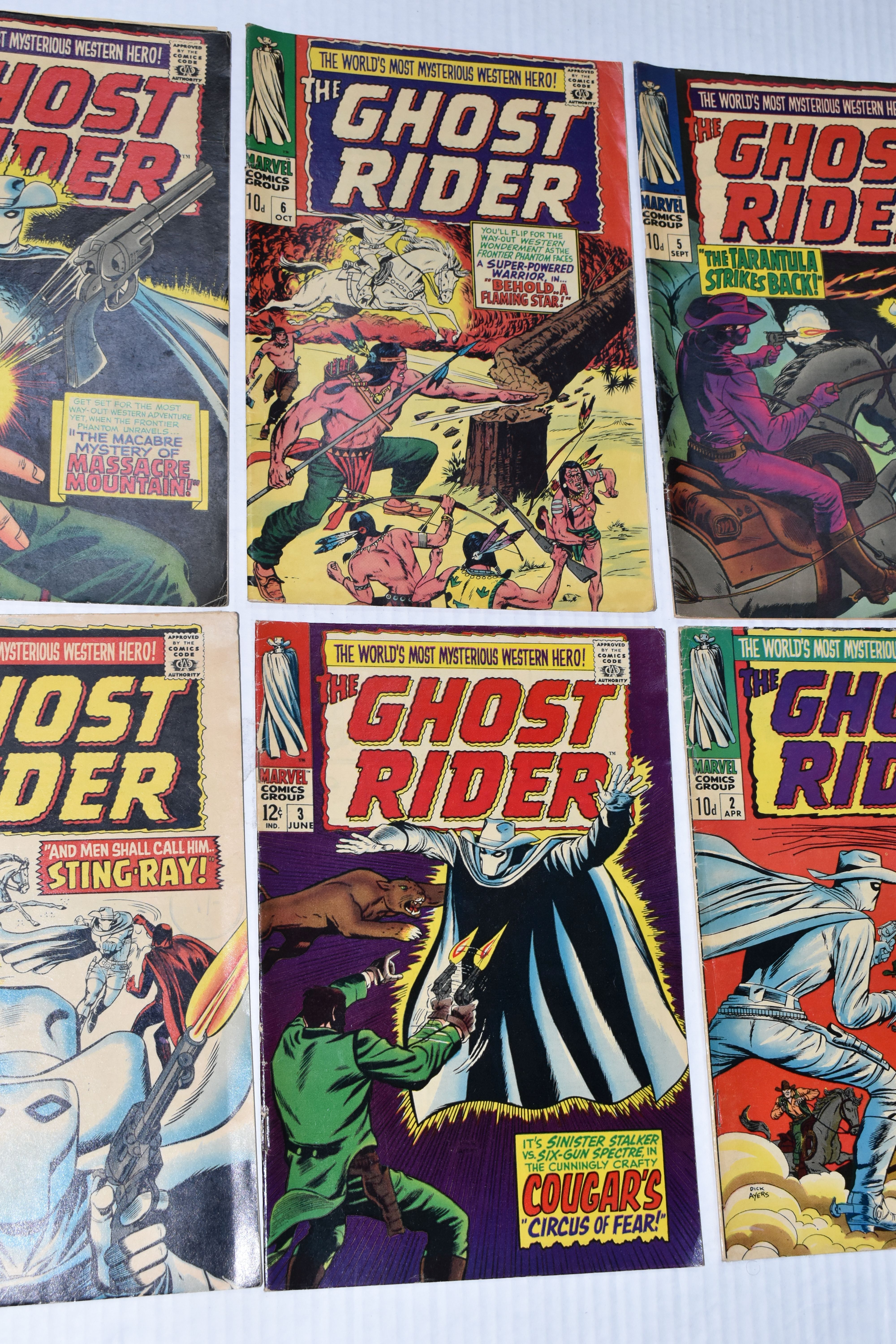 COMPLETE ORIGINAL GHOST RIDER VOLUME 1 MARVEL COMICS, features the first appearance of the - Image 3 of 25