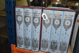 THE FOLIO SOCIETY, a six volume set of The Arabian Nights, rendered into English from the literal