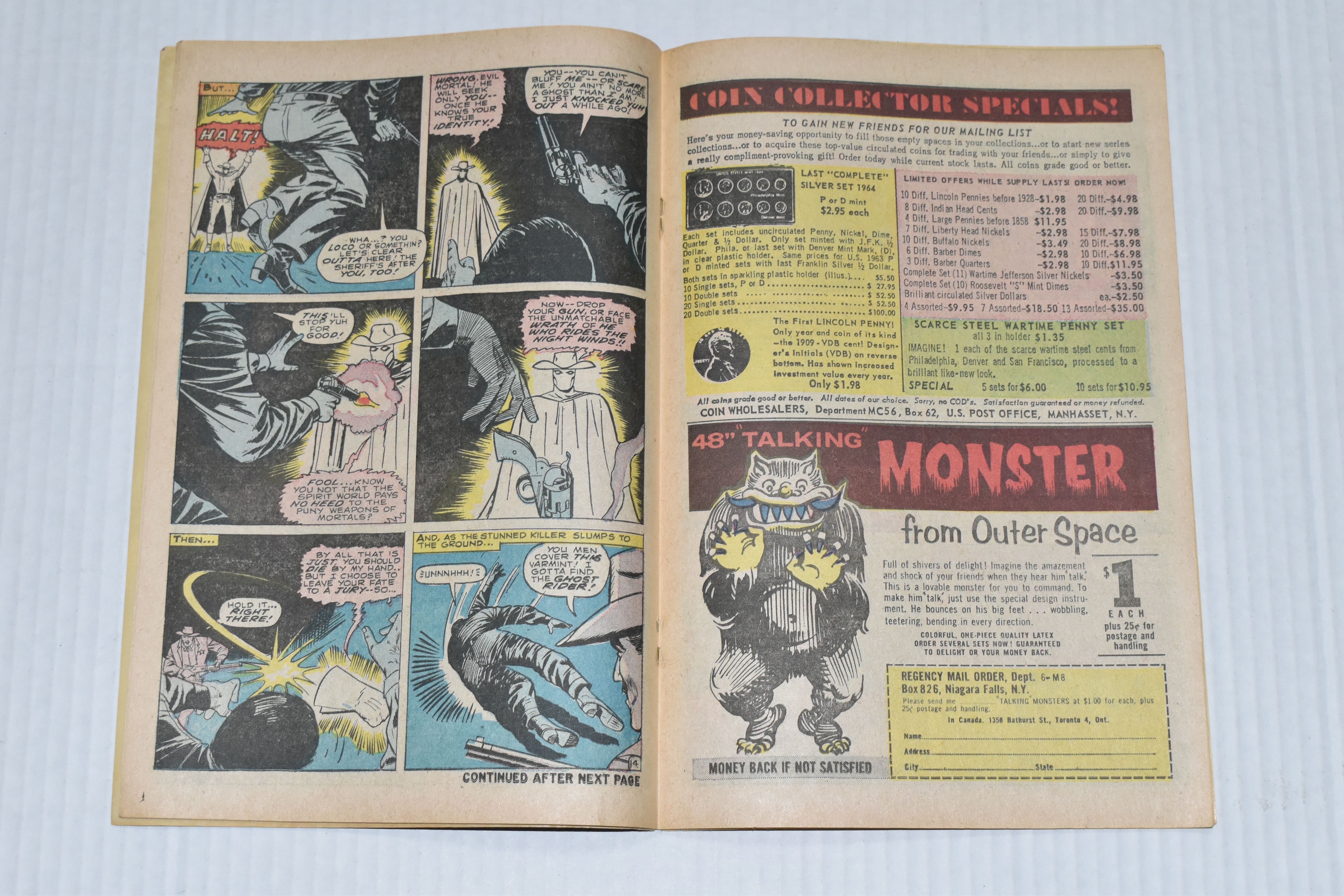 COMPLETE ORIGINAL GHOST RIDER VOLUME 1 MARVEL COMICS, features the first appearance of the - Image 19 of 25