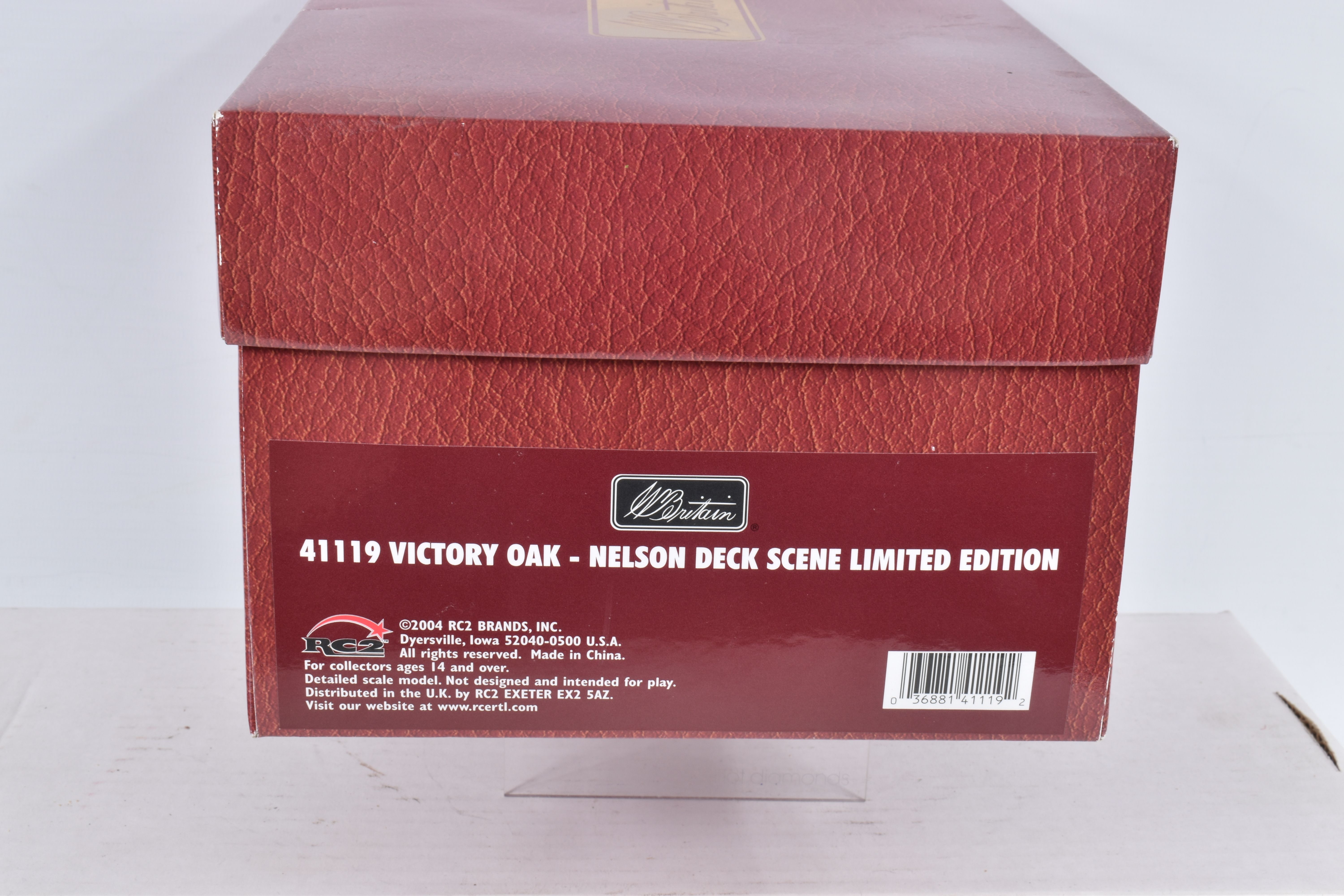 TWO BOXED NAPOLEONIC BRITAINS SCENE SETS, the first a 41119 Victory Oak Nelson Deck scene, - Image 6 of 10