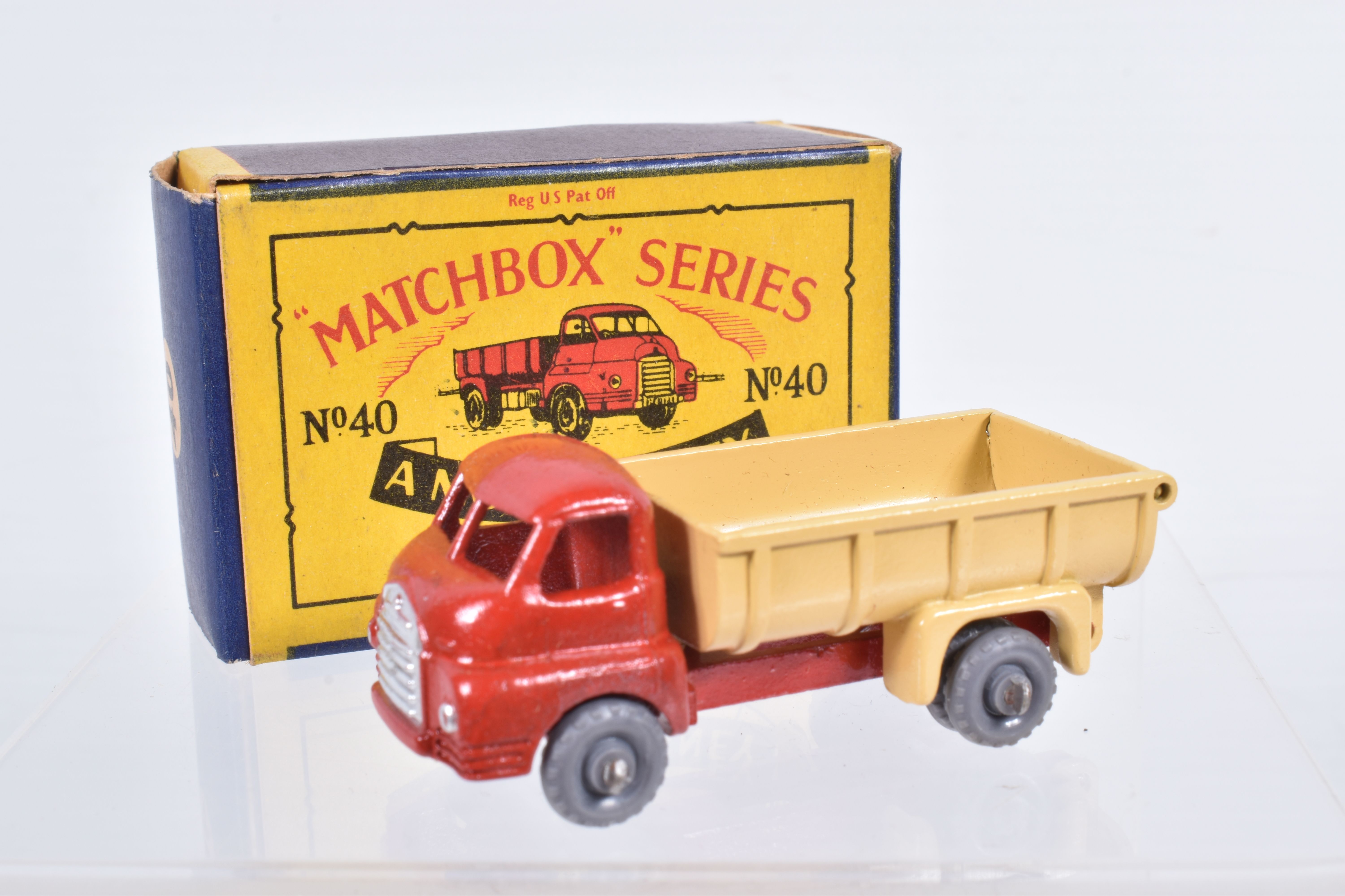 SEVEN BOXED MOKO LESNEY MATCHBOX SERIES LORRY AND TRUCK MODELS, E.R.F. Road Tanker 'Esso', No.11, - Image 2 of 44