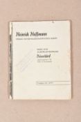 A BOOKLET OF HEINRICH HOFFMANN VERLAG NATIONALSOZIALISTISCHER BILDER, Heinrich Hoffmann was Adolf