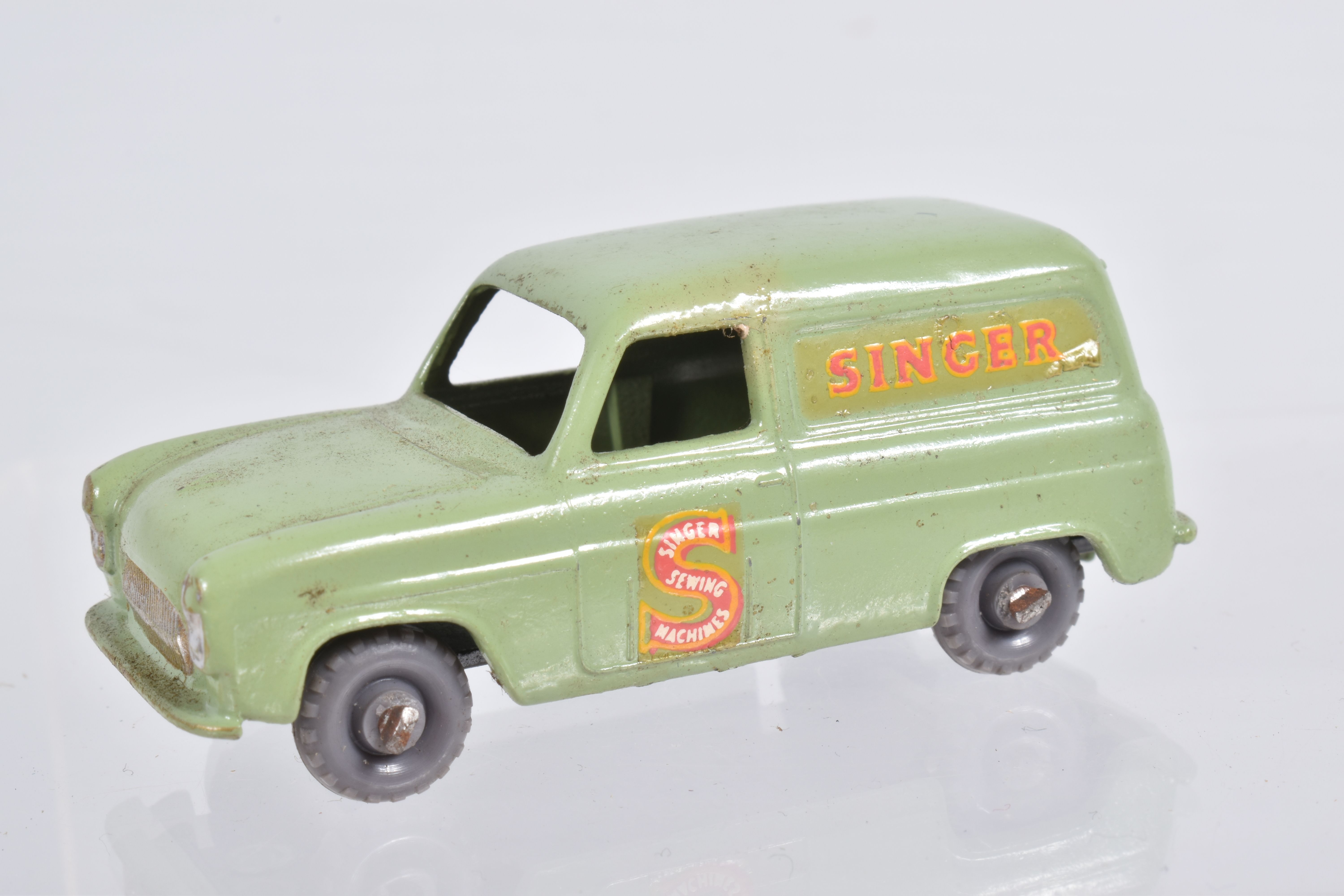 FIVE BOXED MOKO LESNEY MATCHBOX SERIES VAN MODELS, Volkswagen Van, No.34, metal wheels, Bedford - Image 20 of 36