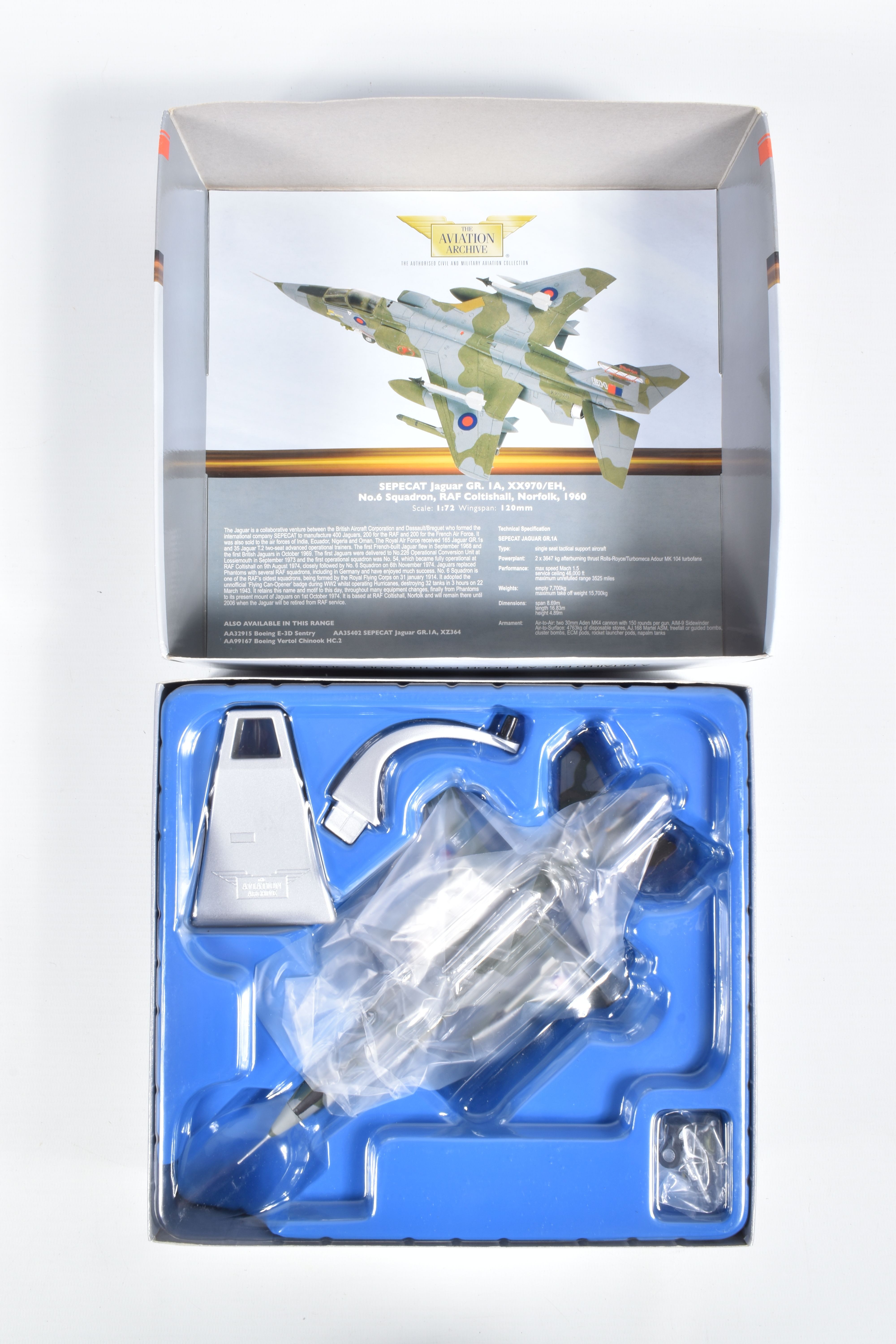 FOUR BOXED 1:72 SCALE CORGI AVIATION ARCHIVE DIECAST MODEL AIRCRAFTS, the first a RAF Trainers - Image 3 of 9