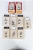 SEVEN BOXED BRITAINS NAPOLEONIC FIGURES, to include a French Dragoons General 36013, French
