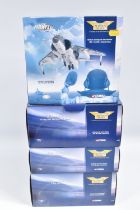 FOUR BOXED LIMITED EDITION 1:72 SCALE JET FIGHT POWER CORGI AVIATION ARCHIVE DIECAST MODEL