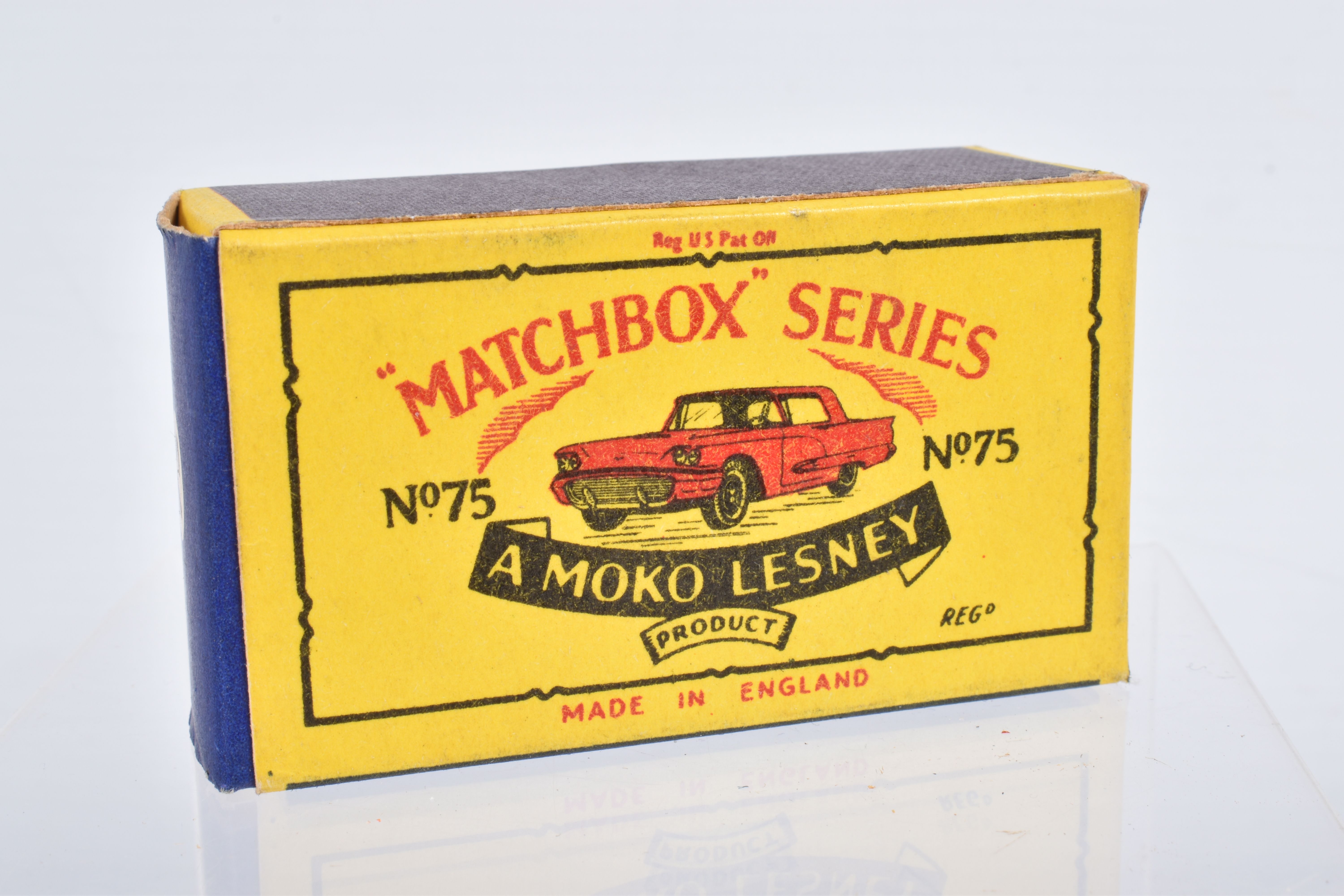 SIX BOXED MOKO LESNEY MATCHBOX SERIES CAR MODELS, Ford Anglia, No.7, grey plastic wheels, Volkswagen - Image 20 of 36