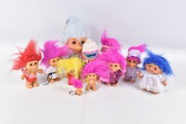A COLLECTION OF MODERN TROLL FIGURES, majority by Dam or Russ, all appear complete and in good