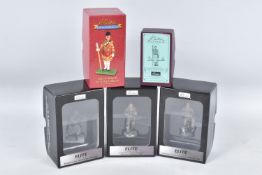 FIVE BOXED BRITAINS FIGURES, to include a Collectors Club Drum Major in State dress, 40318,