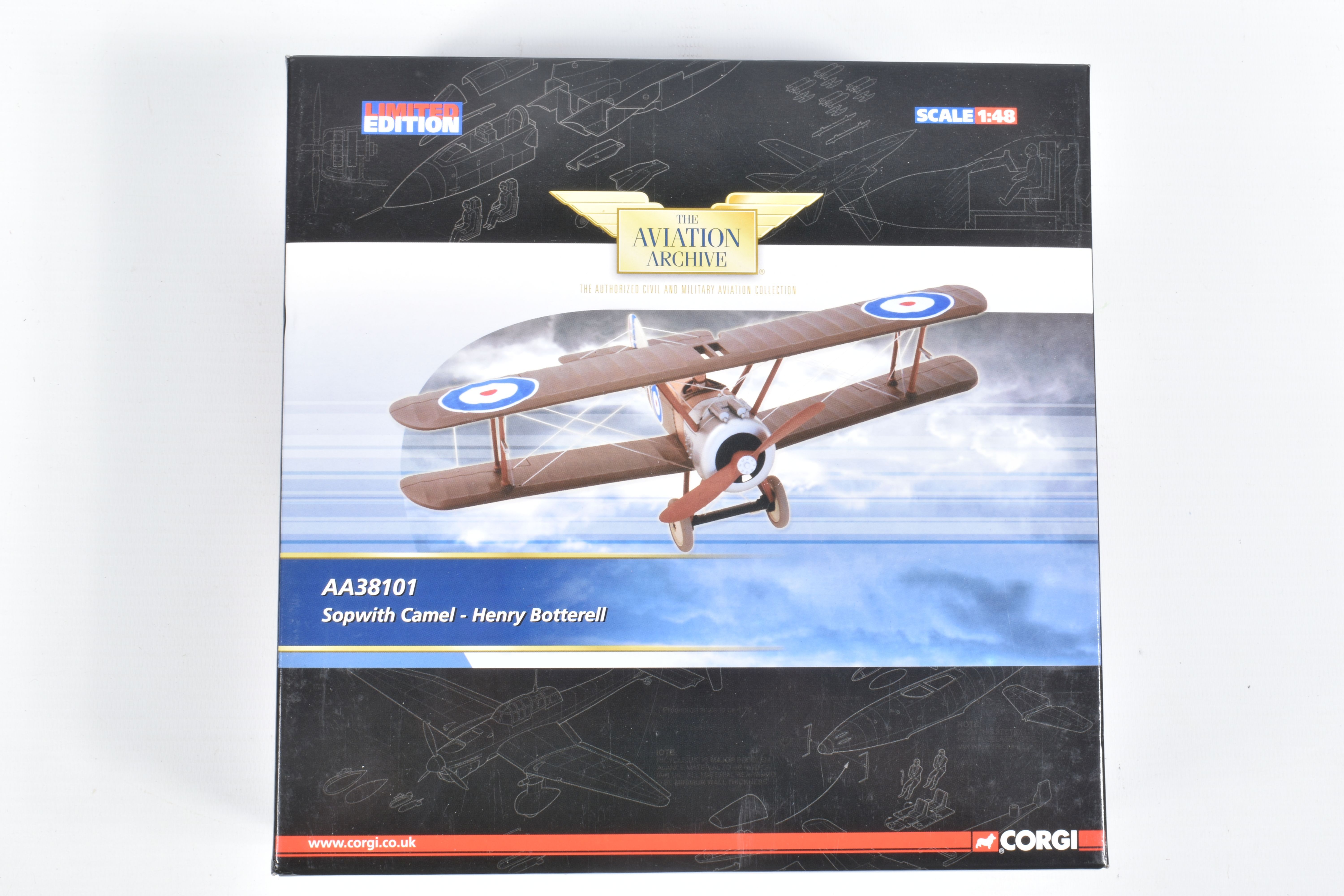 FOUR BOXED LIMITED EDITION CORGI AVIATION ARCHIVE DIECAST MODEL AIRCRAFTS, the first is a 1:72 scale - Image 3 of 8