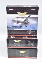 THREE BOXED 1:72 SCALE LIMITED EDITION CORGI AVIATION ARCHIVE DIECAST MODEL AIRCRAFTS, the first a
