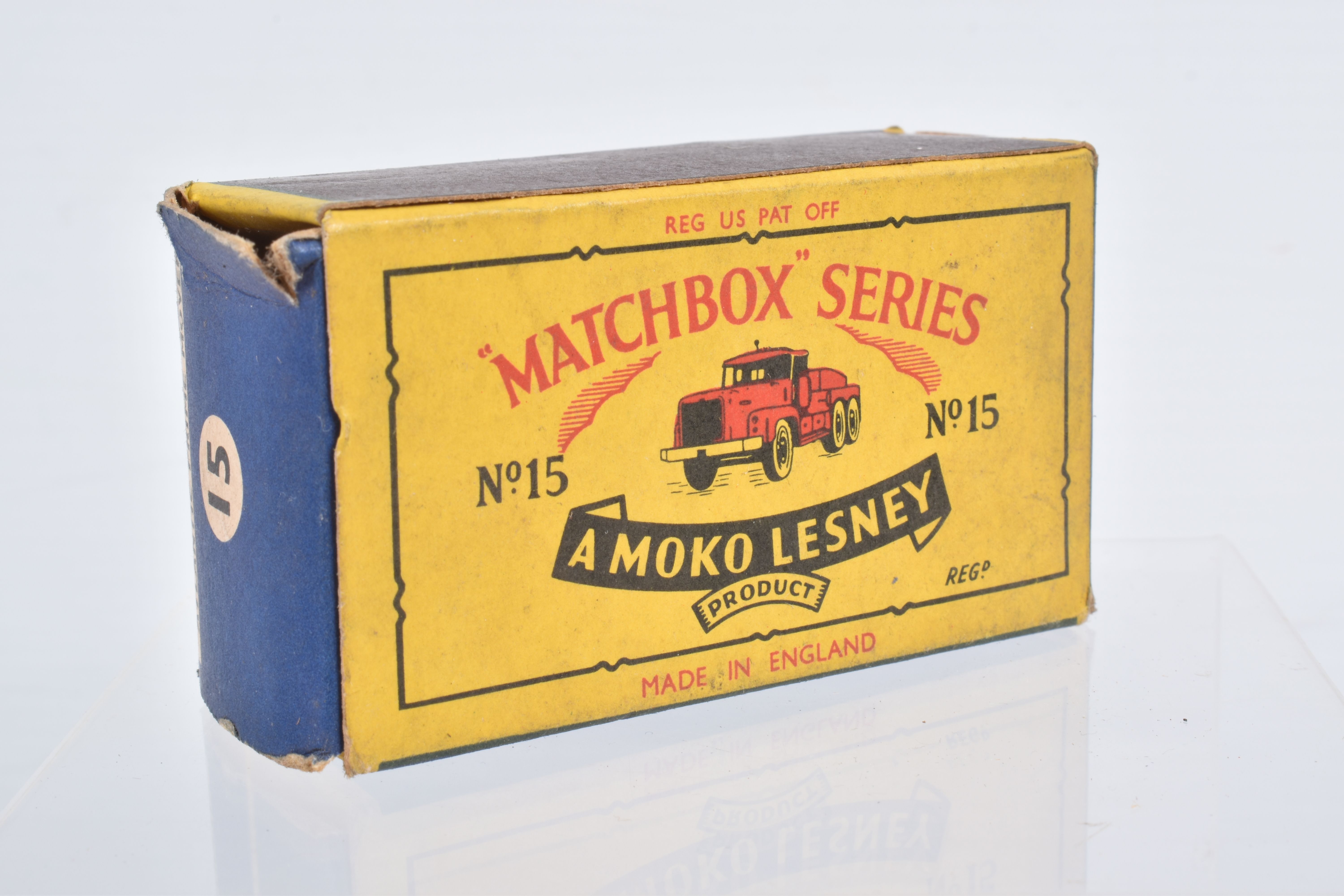 SEVEN BOXED MOKO LESNEY MATCHBOX SERIES LORRY AND TRUCK MODELS, E.R.F. Road Tanker 'Esso', No.11, - Image 34 of 44