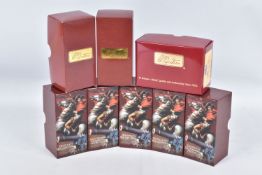 SEVEN BOXED BRITAINS HISTORICAL FIGURES, to include a Field Marshal Gebhard L Von Bulcher 17263,