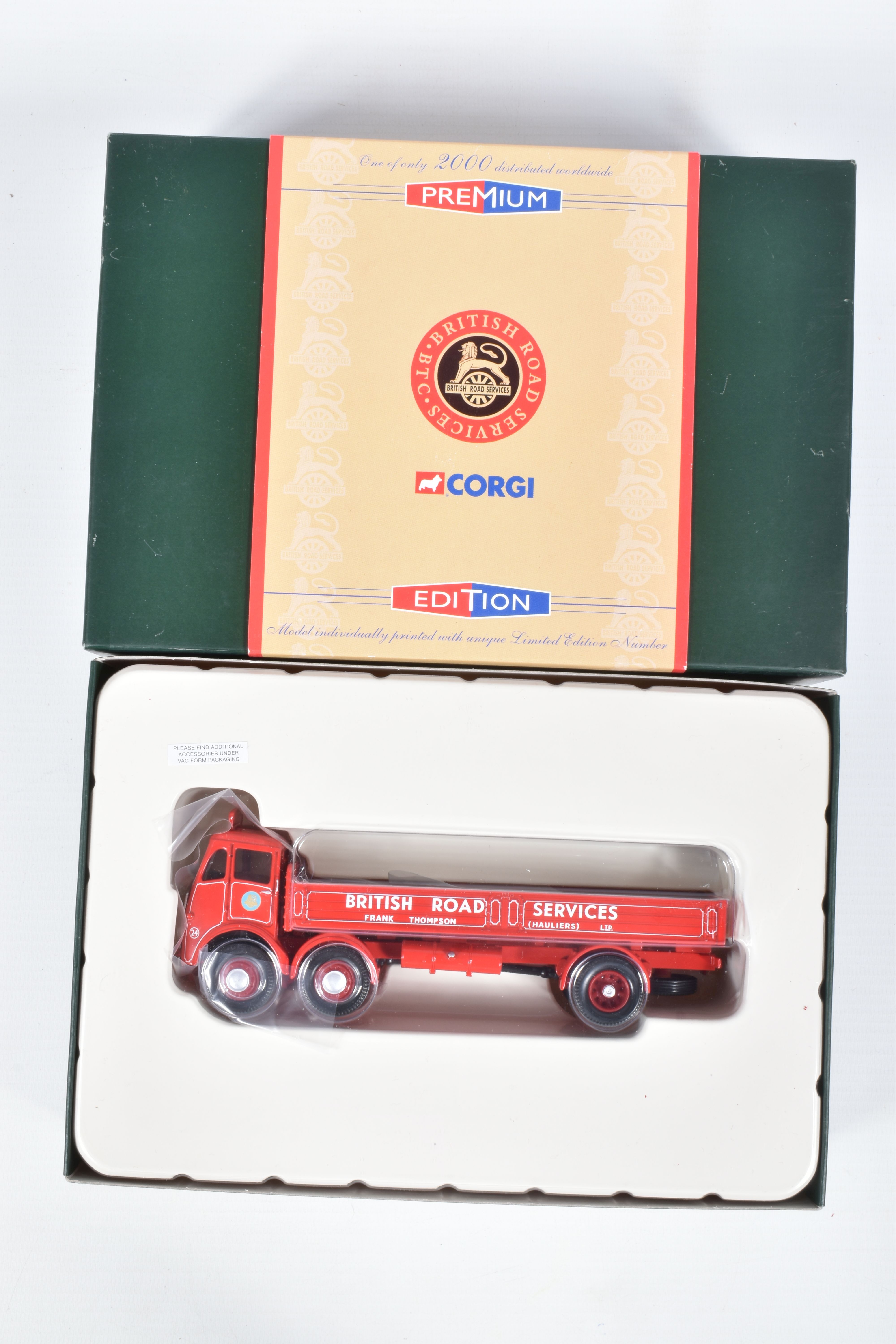 EIGHT BOXED 1:50 SCALE DIECAST CORGI MODELS, the first is a Premium edition Fleets of Renown Ken - Image 9 of 9