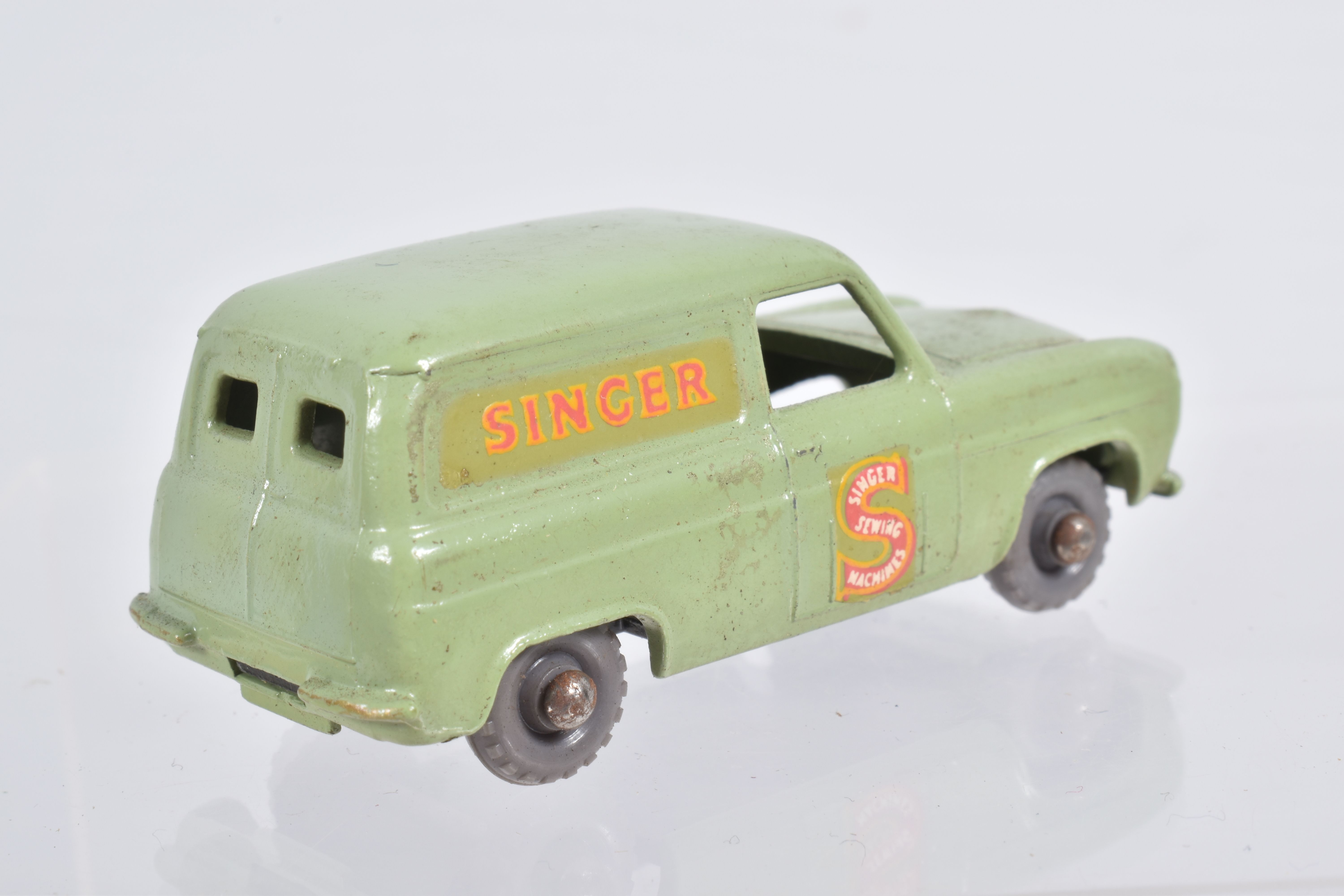 FIVE BOXED MOKO LESNEY MATCHBOX SERIES VAN MODELS, Volkswagen Van, No.34, metal wheels, Bedford - Image 21 of 36