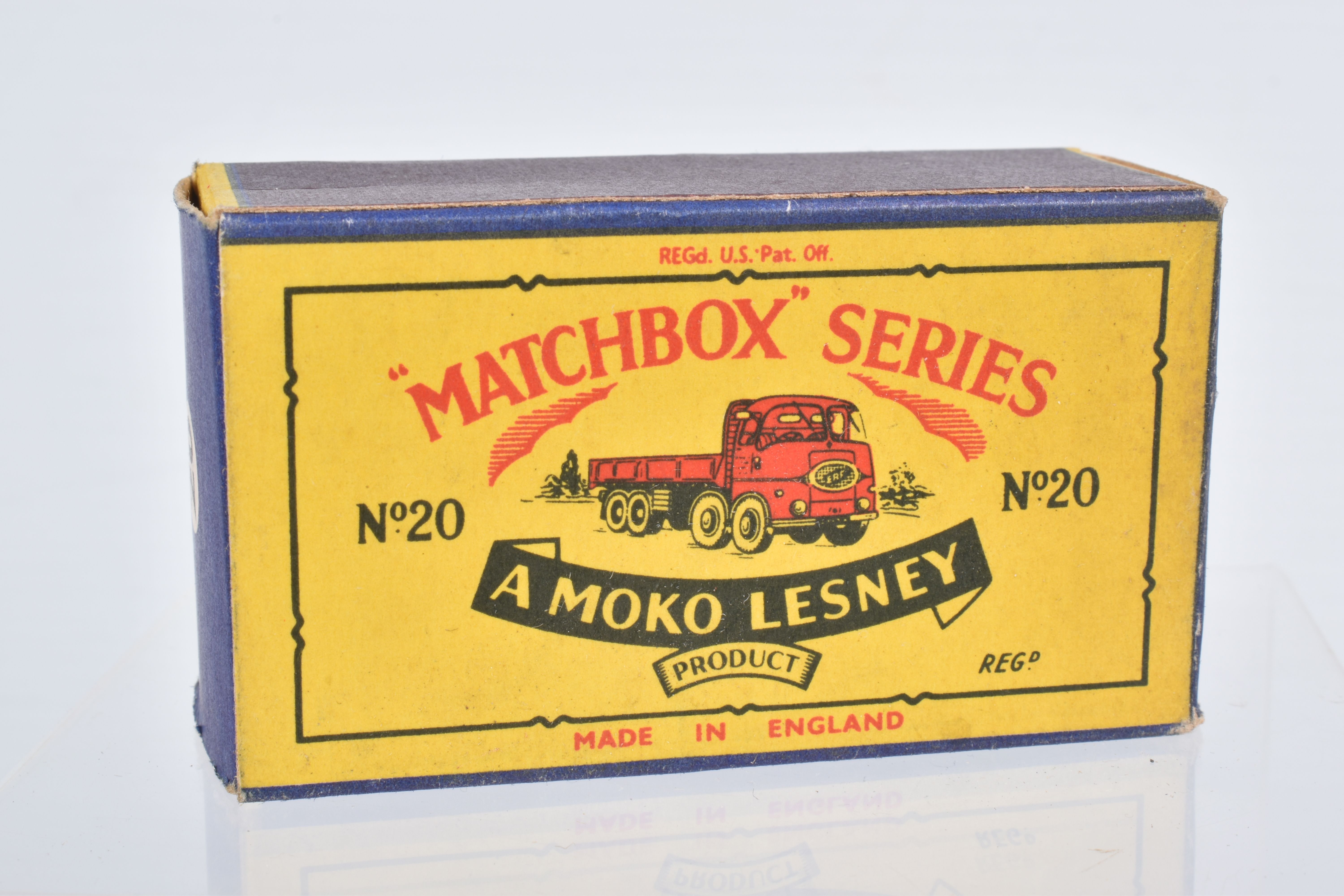 SEVEN BOXED MOKO LESNEY MATCHBOX SERIES LORRY AND TRUCK MODELS, E.R.F. Road Tanker 'Esso', No.11, - Image 28 of 44