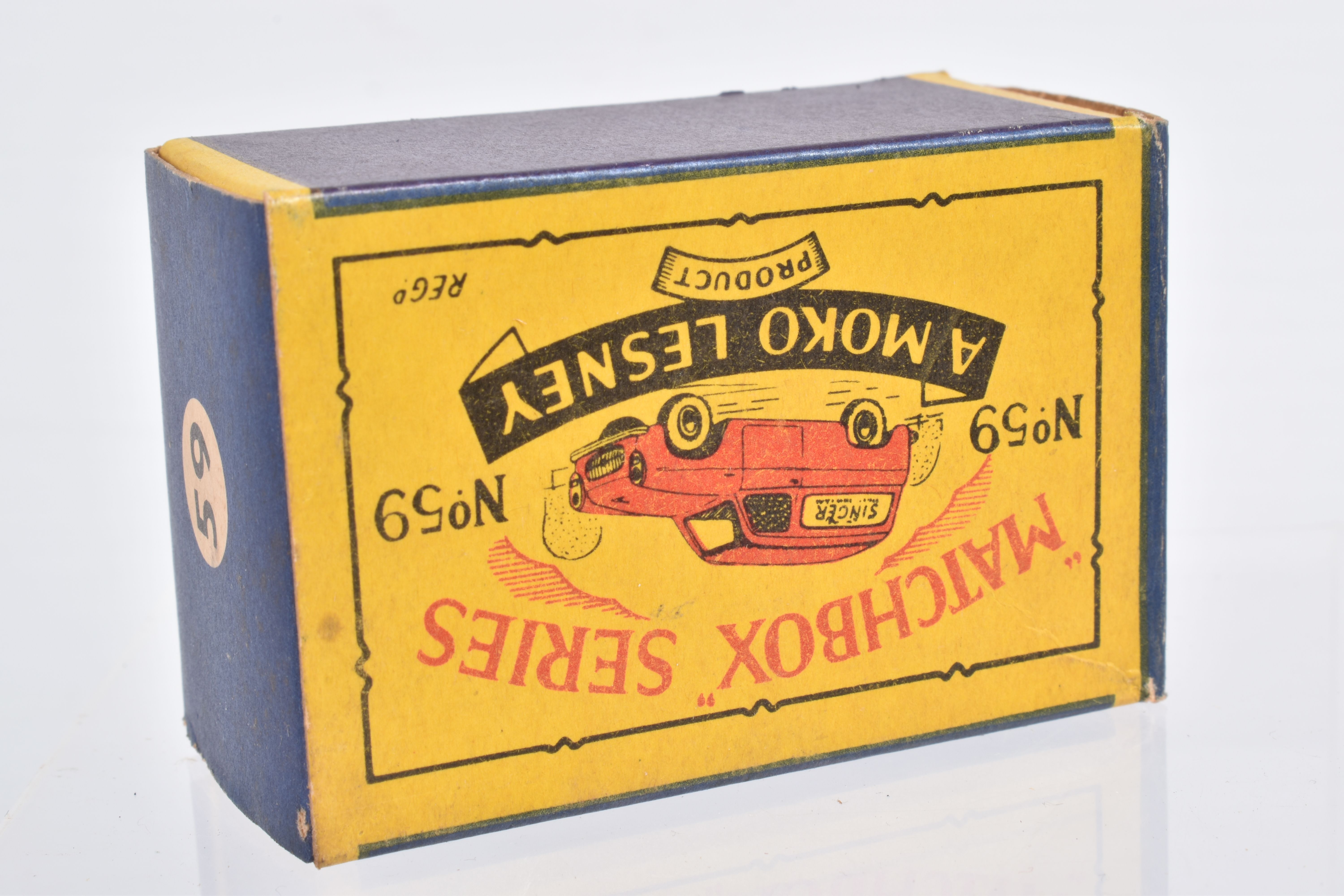 FIVE BOXED MOKO LESNEY MATCHBOX SERIES VAN MODELS, Volkswagen Van, No.34, metal wheels, Bedford - Image 19 of 36