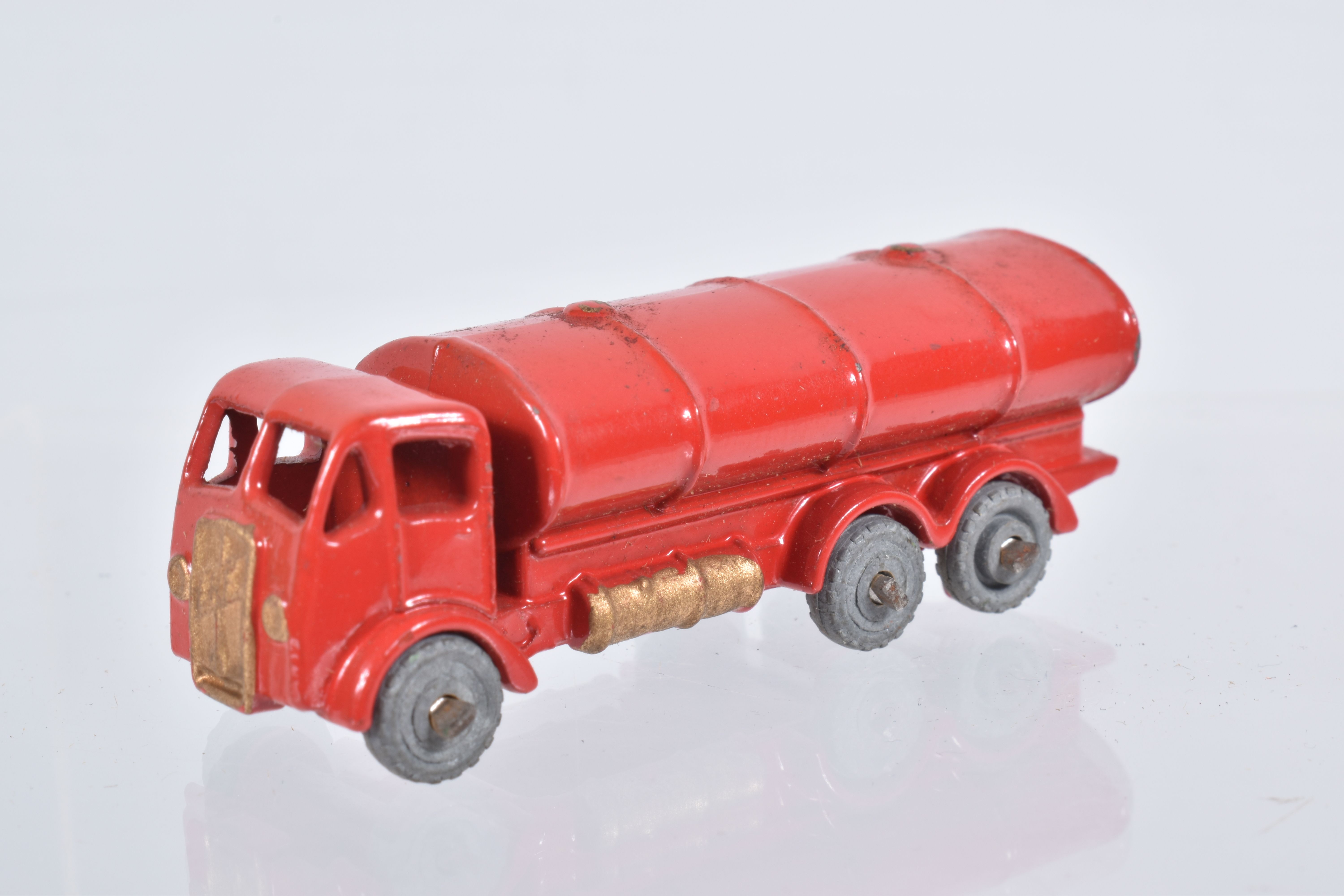 SEVEN BOXED MOKO LESNEY MATCHBOX SERIES LORRY AND TRUCK MODELS, E.R.F. Road Tanker 'Esso', No.11, - Image 18 of 44