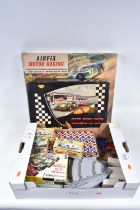 A BOXED SCALEXTRIC SET No.CM33, with both cars Jaguar D type, No.C60 and Porsche No.C61, contents