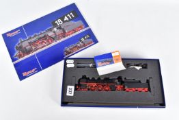 A BOXED ROCO HO GAUGE D.B. CLASS 18 LOCOMOTIVE, No.63363, EX with unopened accessory packs,