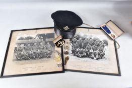 A MIXED LOT OF MILITARY AND POLICE INTEREST ITEMS, this lot includes a Birmingham City Police