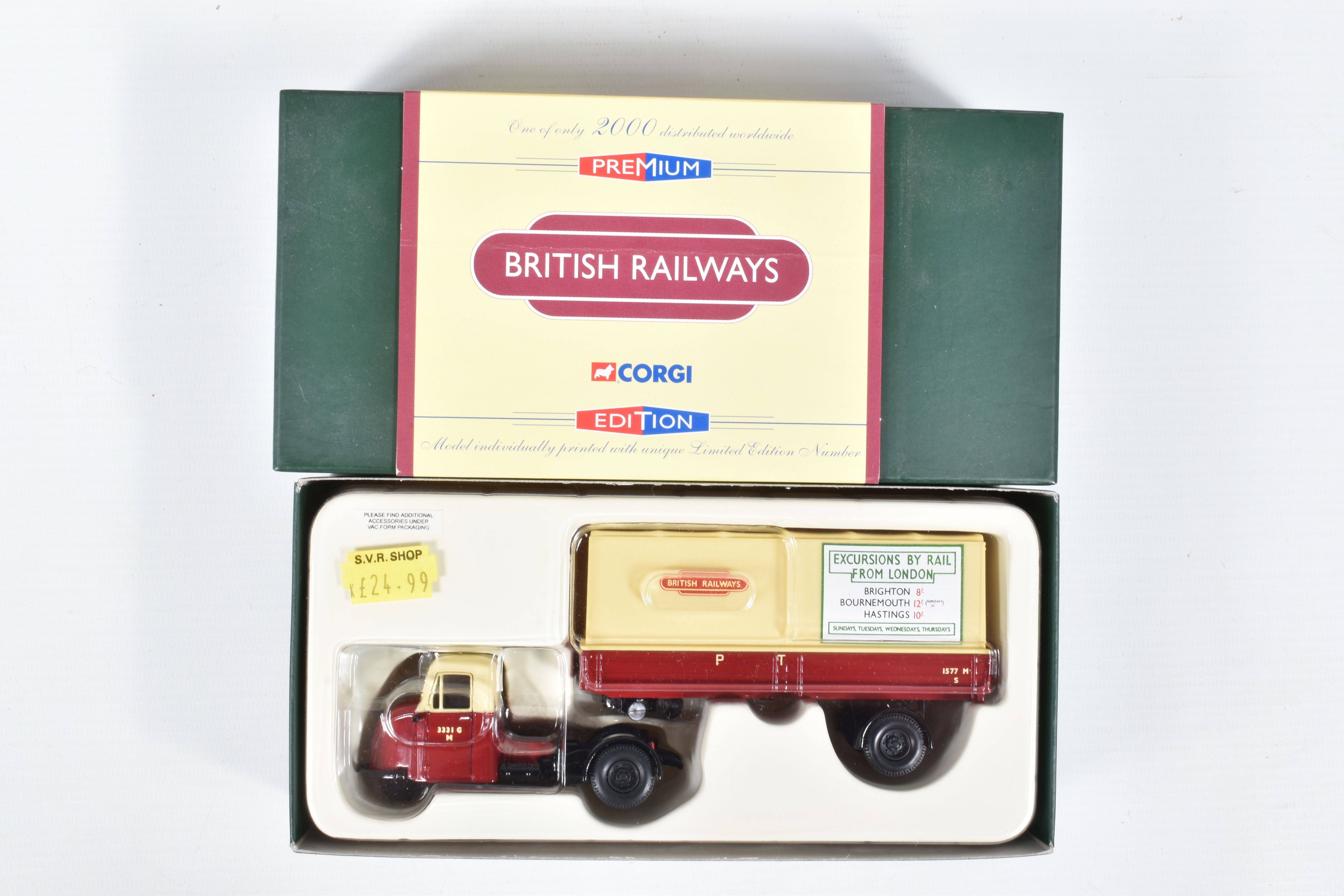 EIGHT BOXED 1:50 SCALE DIECAST CORGI MODELS, the first is a Premium edition Fleets of Renown Ken - Image 6 of 9