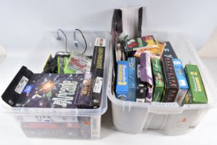 QUANTITY OF PC GAME BIG BOXES AND ORIGINAL XBOX CONSOLE, all boxes are empty apart from Dogz Your